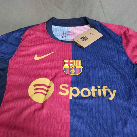 FC BARCELONA HOME JERSEY - SIZE M 