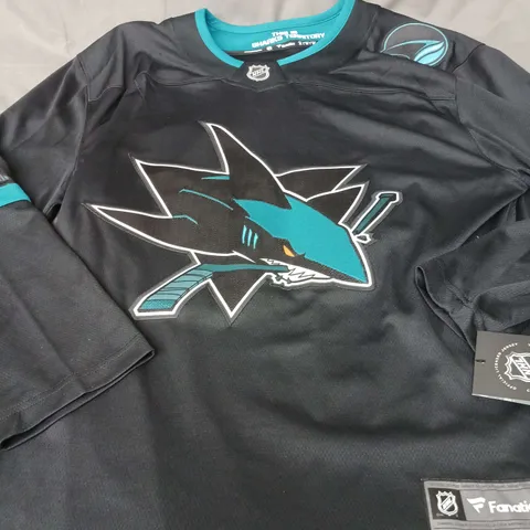 SAN JOSE SHARKS ICE HOCKEY JERSEY - SIZE XL