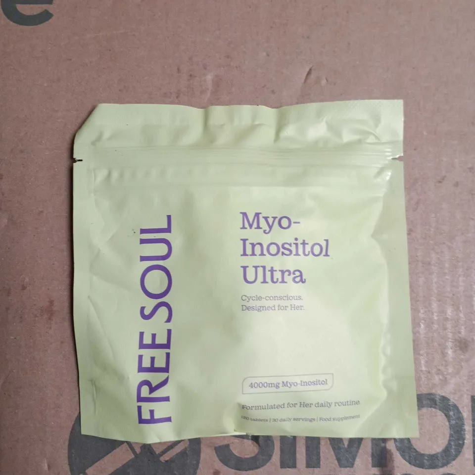FREE SOUL MYO-INOSITOL ULTRA DIETARY SUPPLEMENT POUCH – 4000 MG