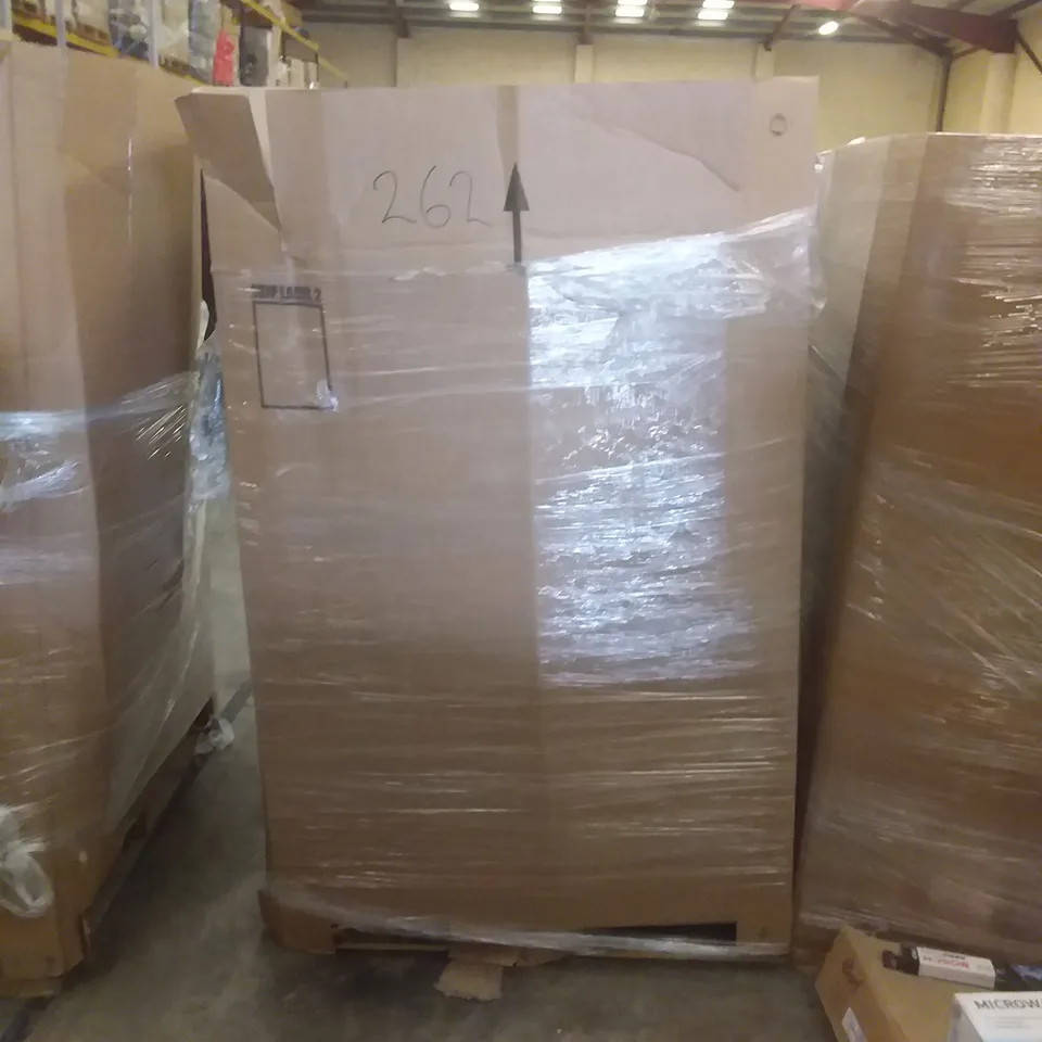PALLET OF ASSORTED ITEMS INCLUDING CORT GUITARS & BASSES, BBK MICROWAVE OVEN, ELECTROLUX STICK VACCUM CLEANER, BOSCH AEROTWIN, YJINGRUI CUP SEALER, MOBICOOL COOLER