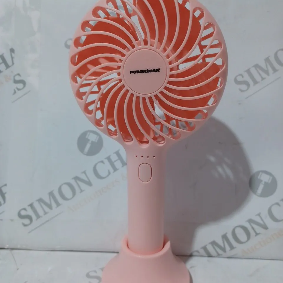 BOXED POWERBEAST HANDHELD MINI FAN G3