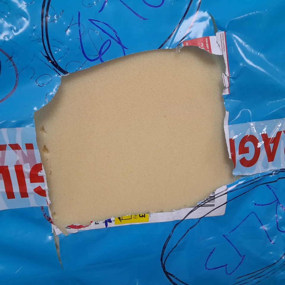 TWO PIECES OF FOAM APPROX 66 X 66 X 12CM