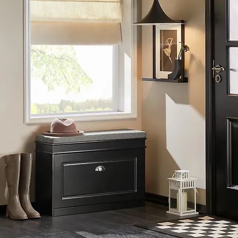 BOXED SHOE STORAGE BENCH (1 BOX)