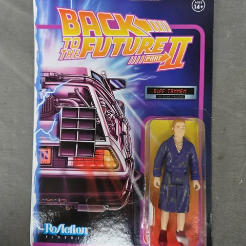 REACTION SUPER 7 COLLECTIBLE BACK TO THE FUTURE PART II ACTION FIGURE - BILL TANNEN