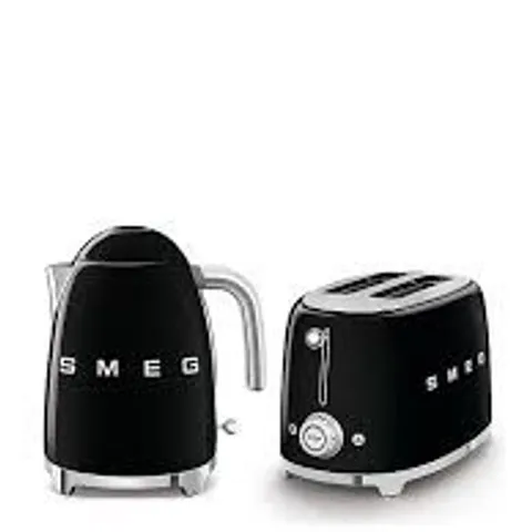 SMEG 50'S STYLE KETTLE AND 2 SLICE TOASTER