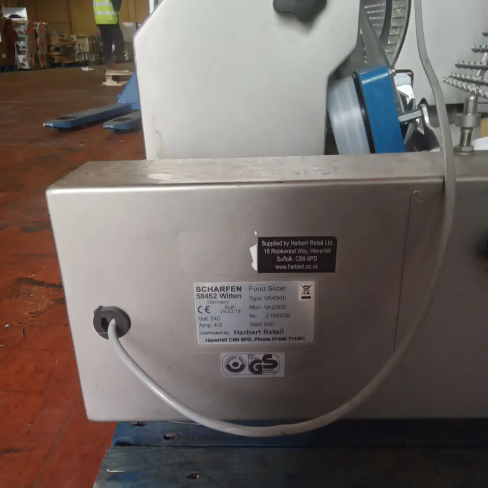 SCHARFEN HERBERT VA2000 MEAT SLICER 