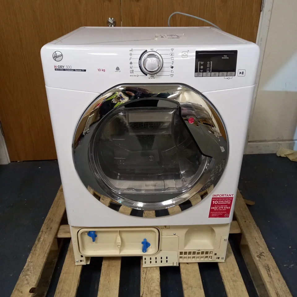 HOOVER H-DRY 300 HLEC10DCE FREESTANDING CONDENSER TUMBLE DRYER - COLLECTION ONLY