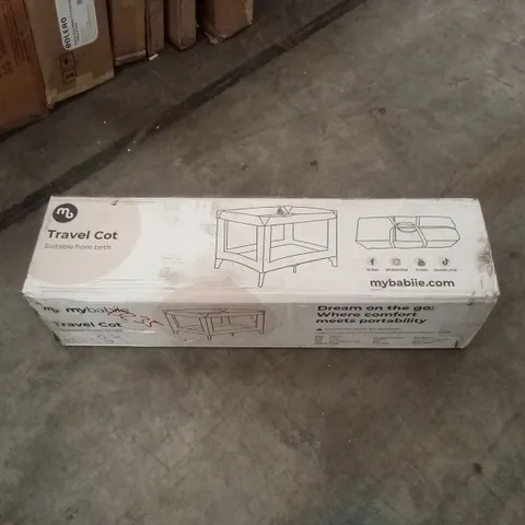BOXED MYBABIIE TRAVEL COT