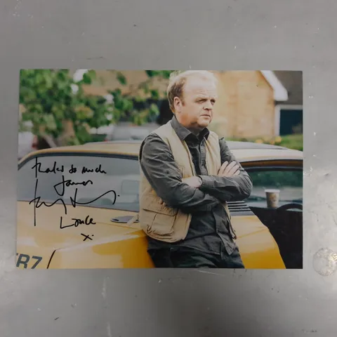 DETECTORISTS SIGNED TOBY JONES POSTER
