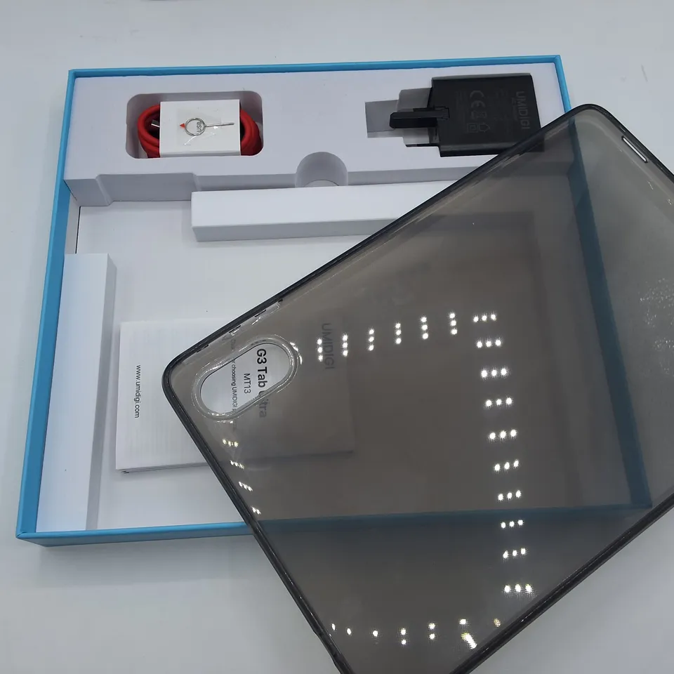 BOXED UMIDIGI G3 TAB ULTRA 8GB RAM 128GB ROM IN SPACE GREY - MT13