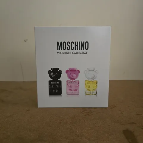 BOXED MOSCHINO MINATURES COLLECTION