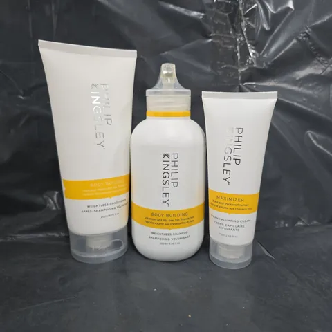 SET OF 3 PHILIPS KINGSLEY SHOWER ITEMS