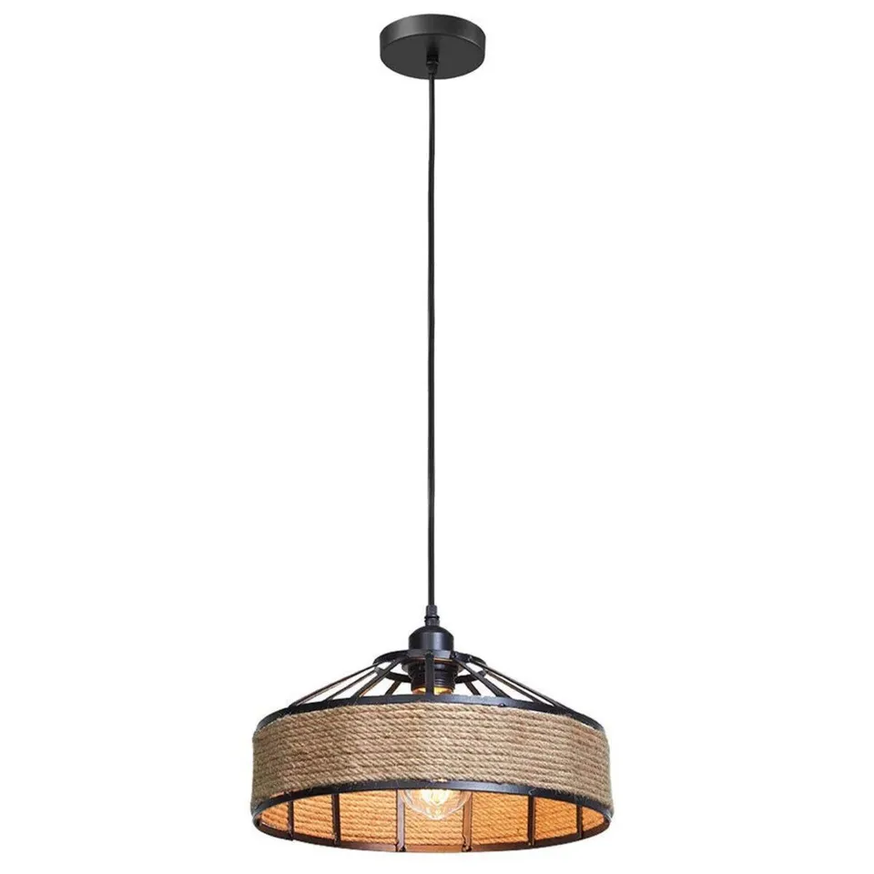 BOXED EUDY 1 - LIGHT BLACK DOME PENDANT (1 BOX)