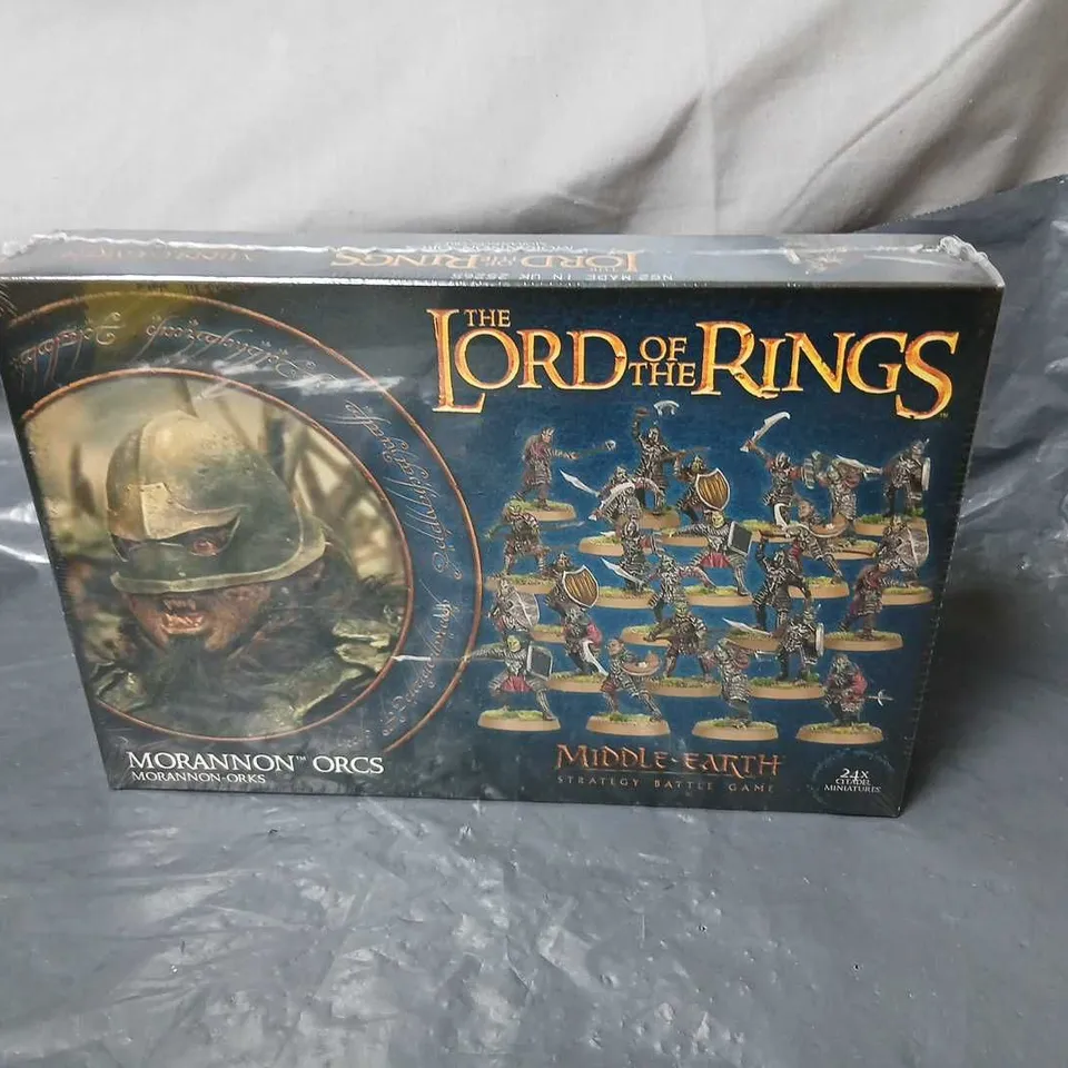 THE LORD OF THE RINGS MORANNON ORCS BOXED SET – 24 MINIATURES – MIDDLE-EARTH STRATEGY BATTLE GAME
