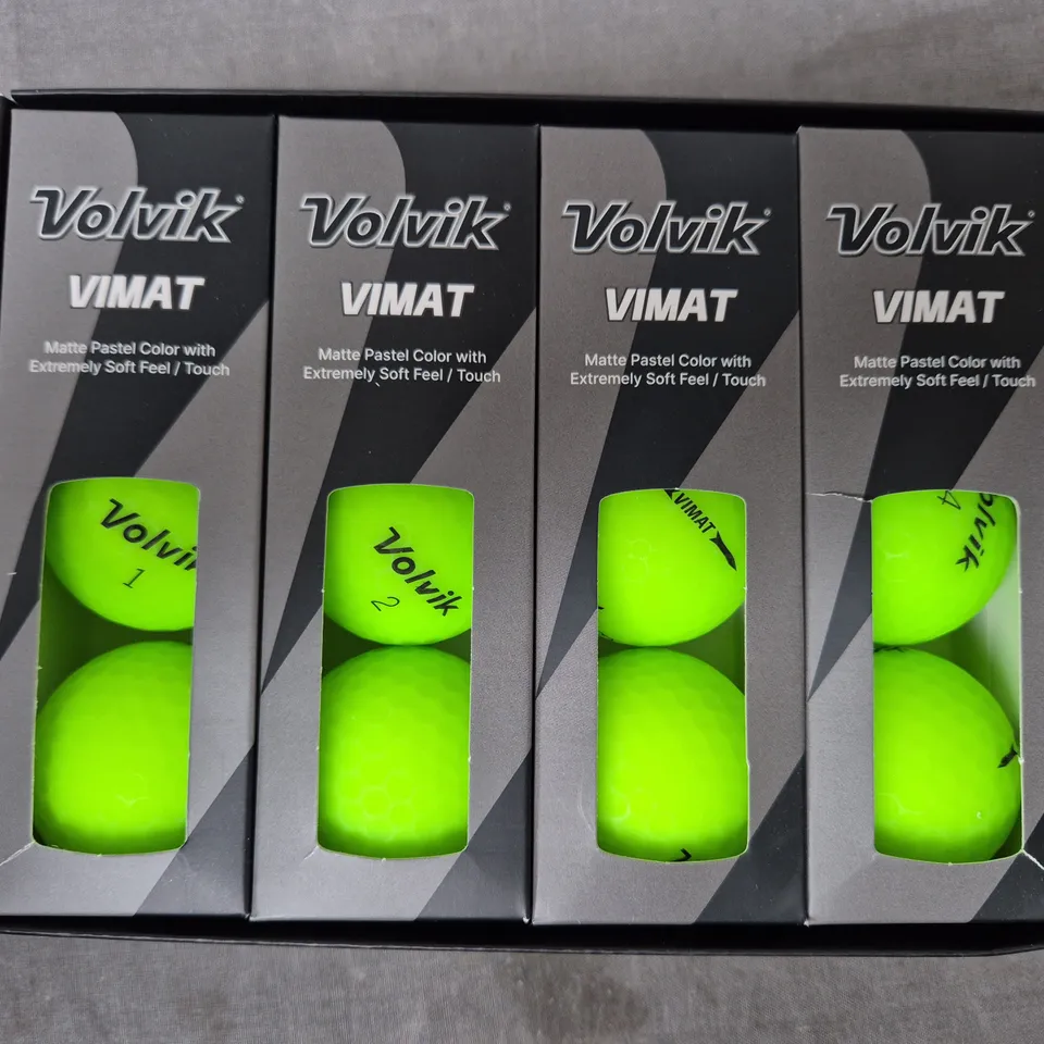 VOLVIK VIMAT SET OF 12 GOLF BALLS