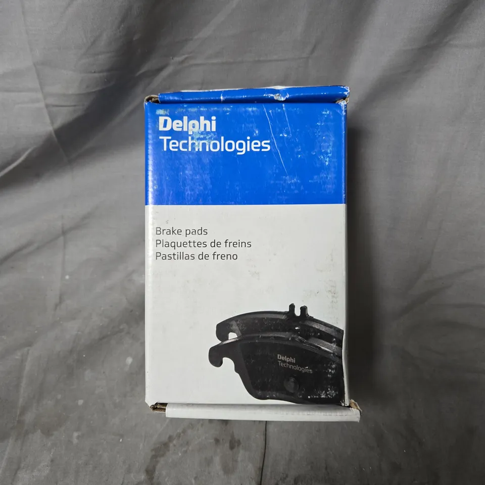 DELPHI LP2498 BRAKE PADS X4 PADS - FOR CITROEN JUMPER , CITROEN RELAY , FIAT DUCATO , PEUGEOT BOXER