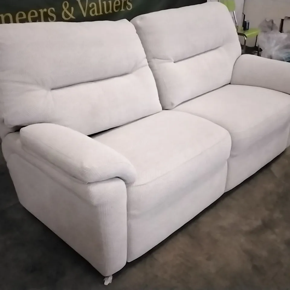 QUALITY BRITISH DESIGNED & MANUFACTURED G PLAN STRATFORD 2 SEATER COPPICE ASH FABRIC SOFA