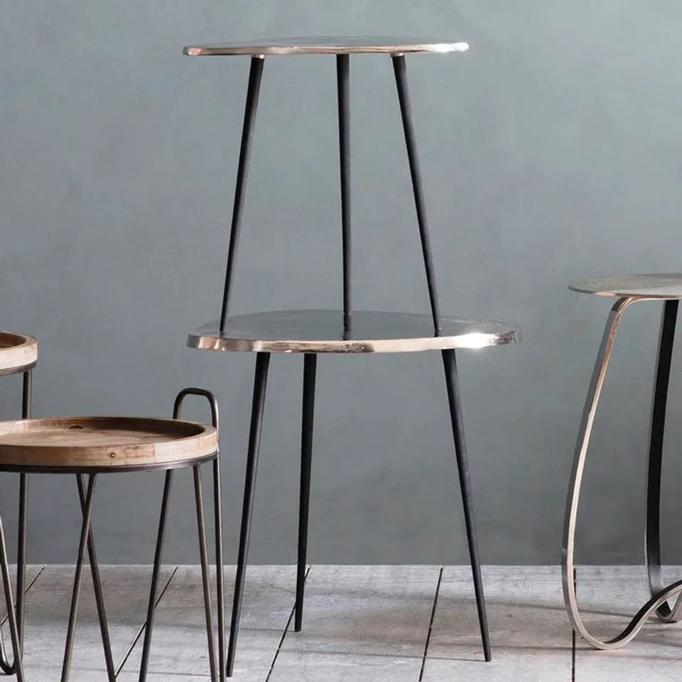 BOXED GALLERY INTERIORS SABRE SIDE TABLE SMALL