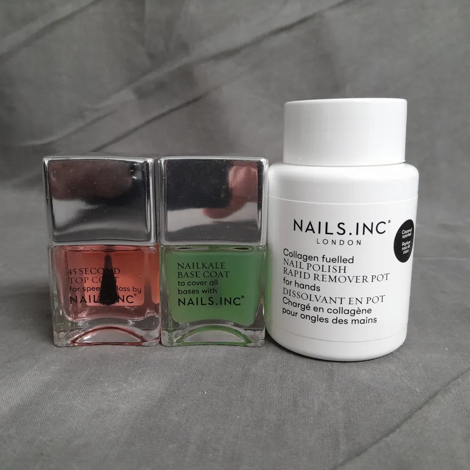 NAILS.INC 3 PIECE POLISH ESSENTIALS COLLECTION