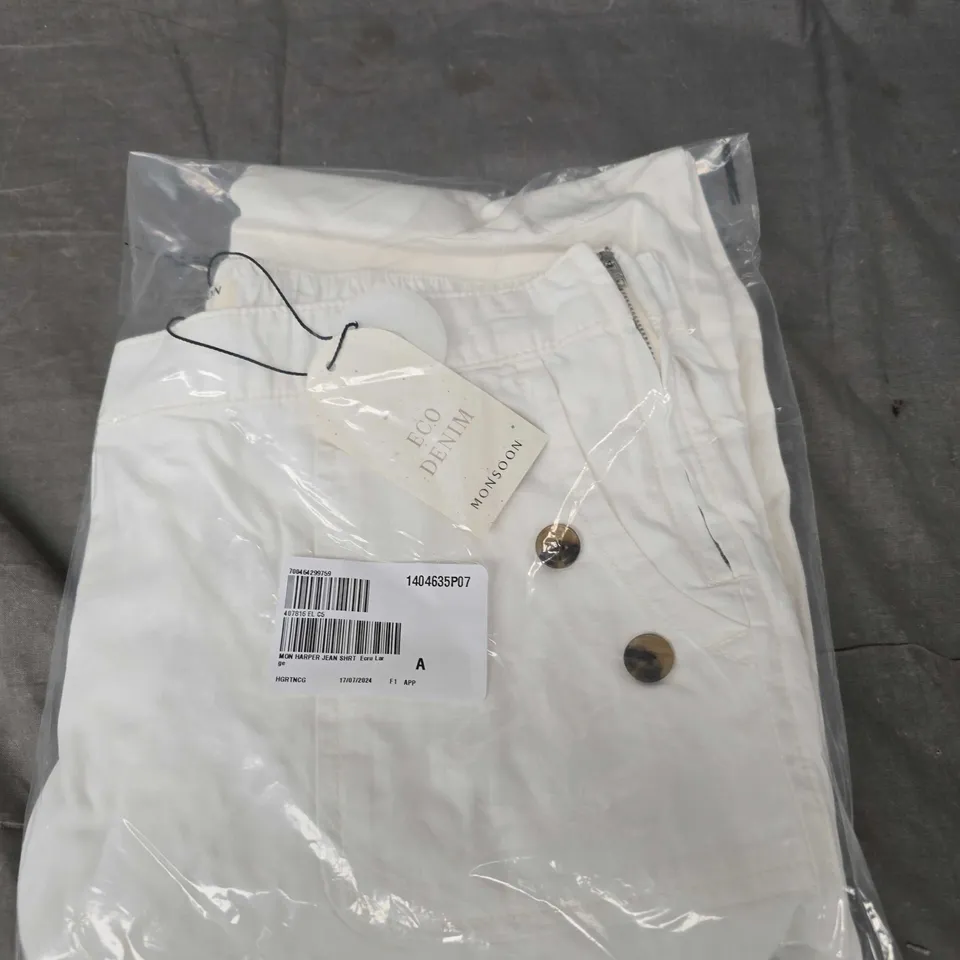 MONSOON HARPER JEANS IN OFF WHITE - XL