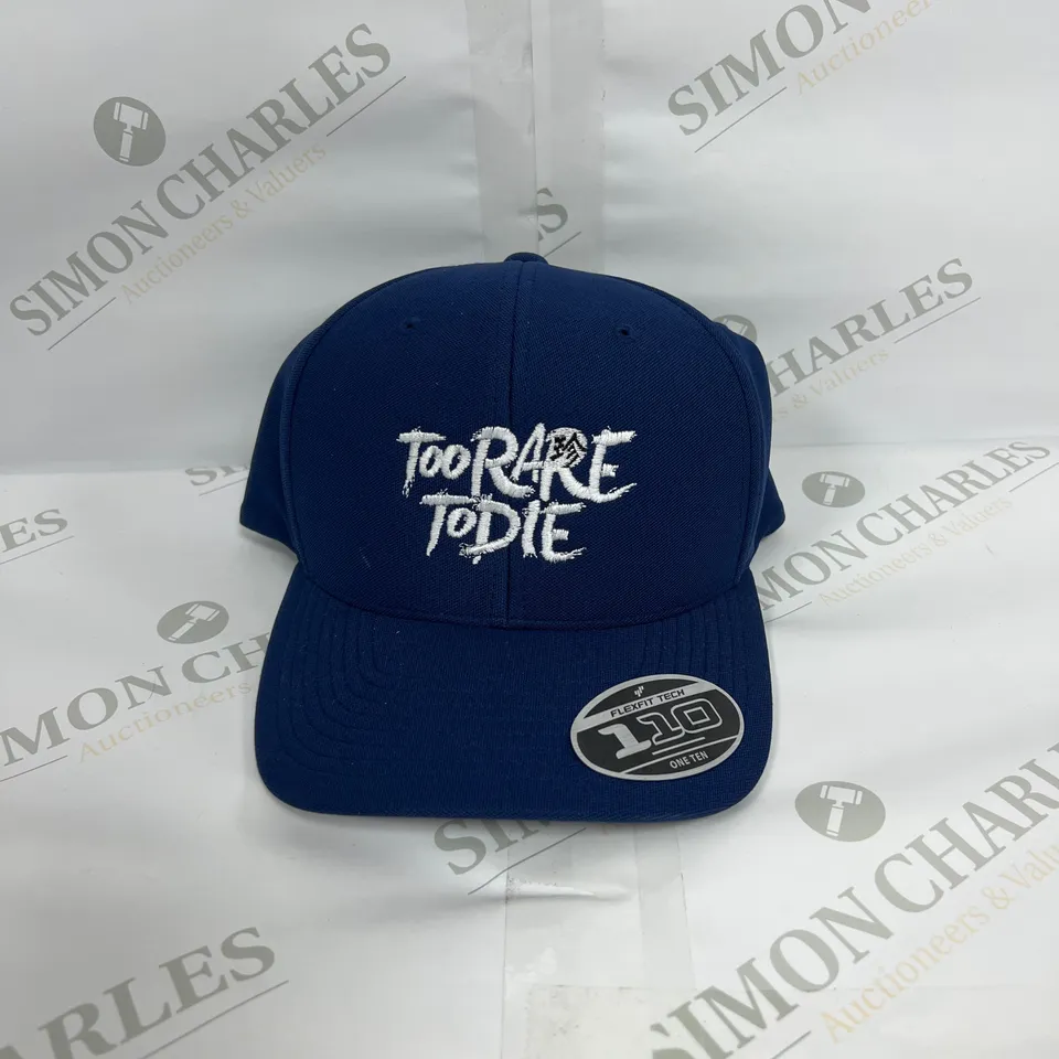 TOO RARE TO DIE CLASSIC CAP IN NAVY BLUE 