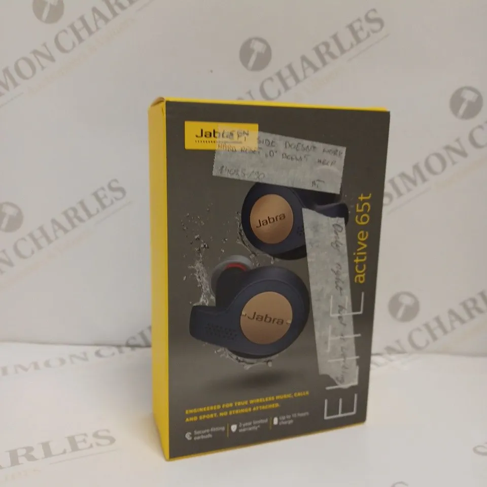 BOXED JABRA ELITE ACTIVE 65T EARBUDS