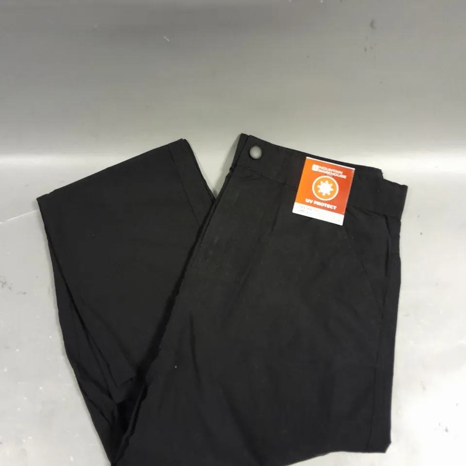 MOUNTAIN WAREHOUSE ACTIVE KIDS TROUSER IN BLACK - 11-12YRS