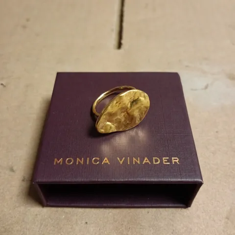 MONICA VINADER CAPRI TEARDROP RING