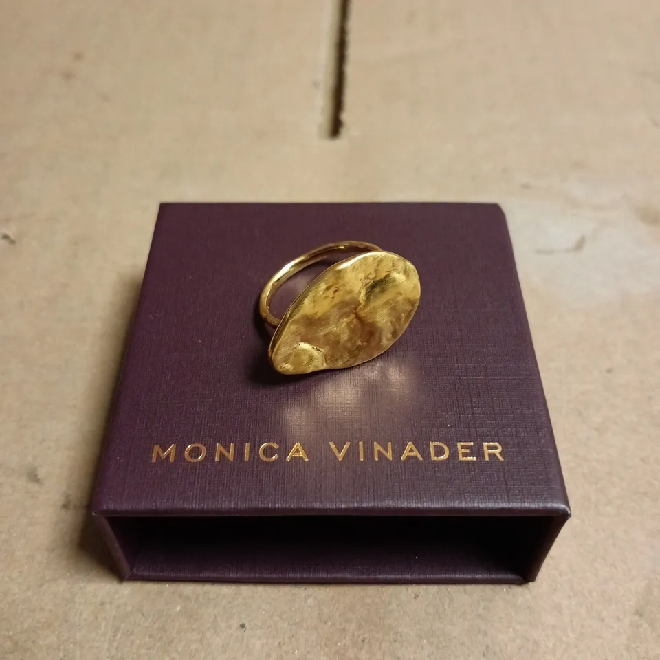 MONICA VINADER CAPRI TEARDROP RING