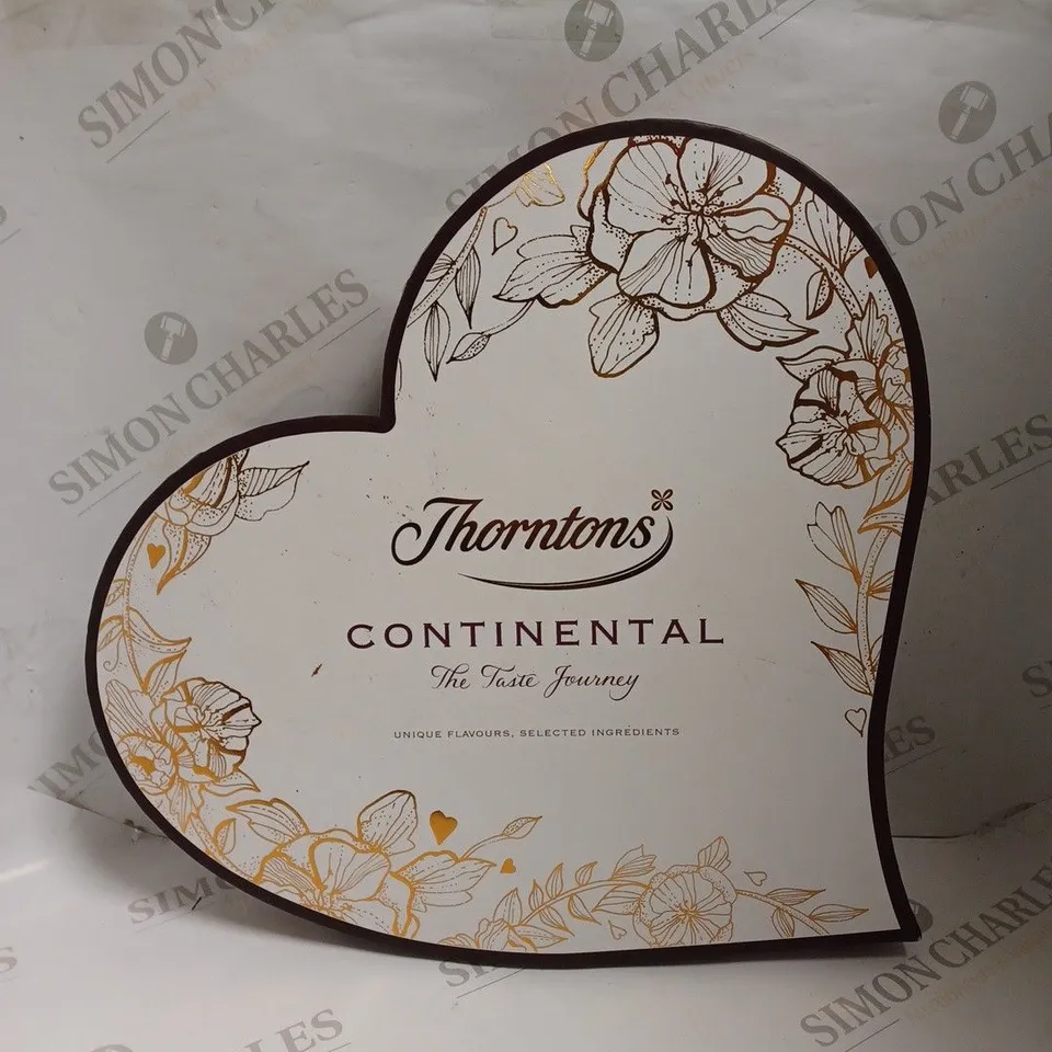 THORNTONS CONTINENTAL COLLECTION CHOCOLATES SELECTION 