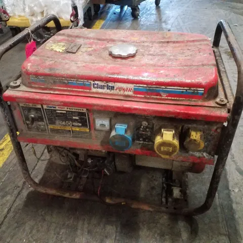 CLARKE FG5100ES 5.5 KVA PORTABLE PETROL GENERATOR