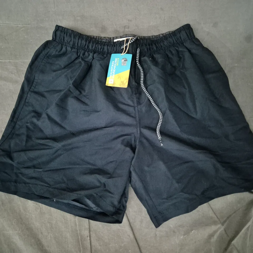 MOUNTAIN WAREHOUSE ARUBA NAVY SWIM SHORTS – MEN'S SWIMWEAR, SIZE M