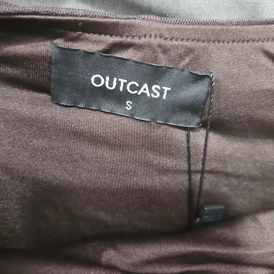 OUTCAST WOMEN'S DRESS – BROWN, SIZE S