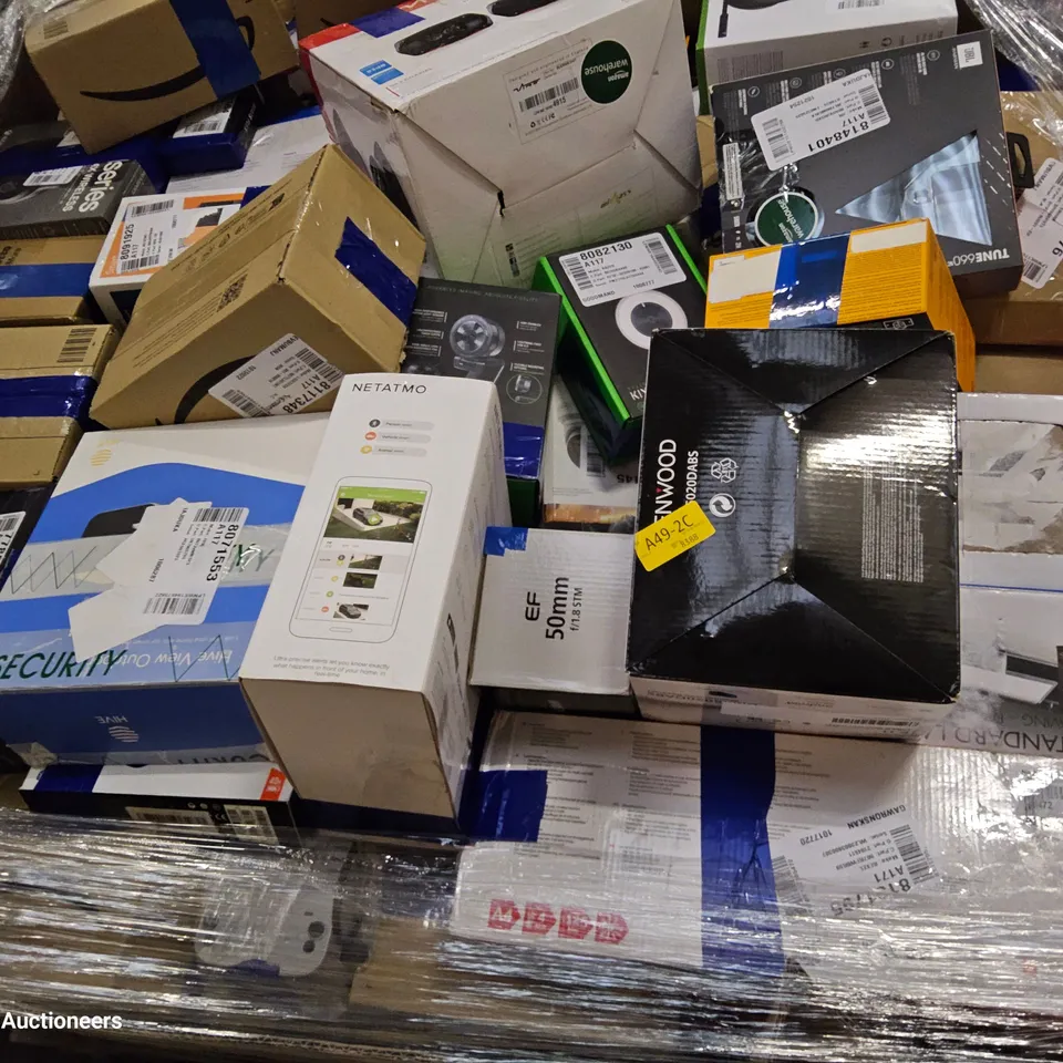 PALLET OF APPROXIMATELY 184 ASSORTED HIGH VALUE ITEMS TO INCLUDE