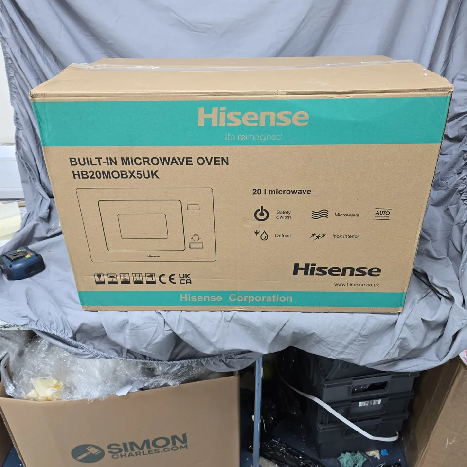 HISENSE BUILT-IN MICROWAVE OVEN HB20M0BX5UK – BOXED