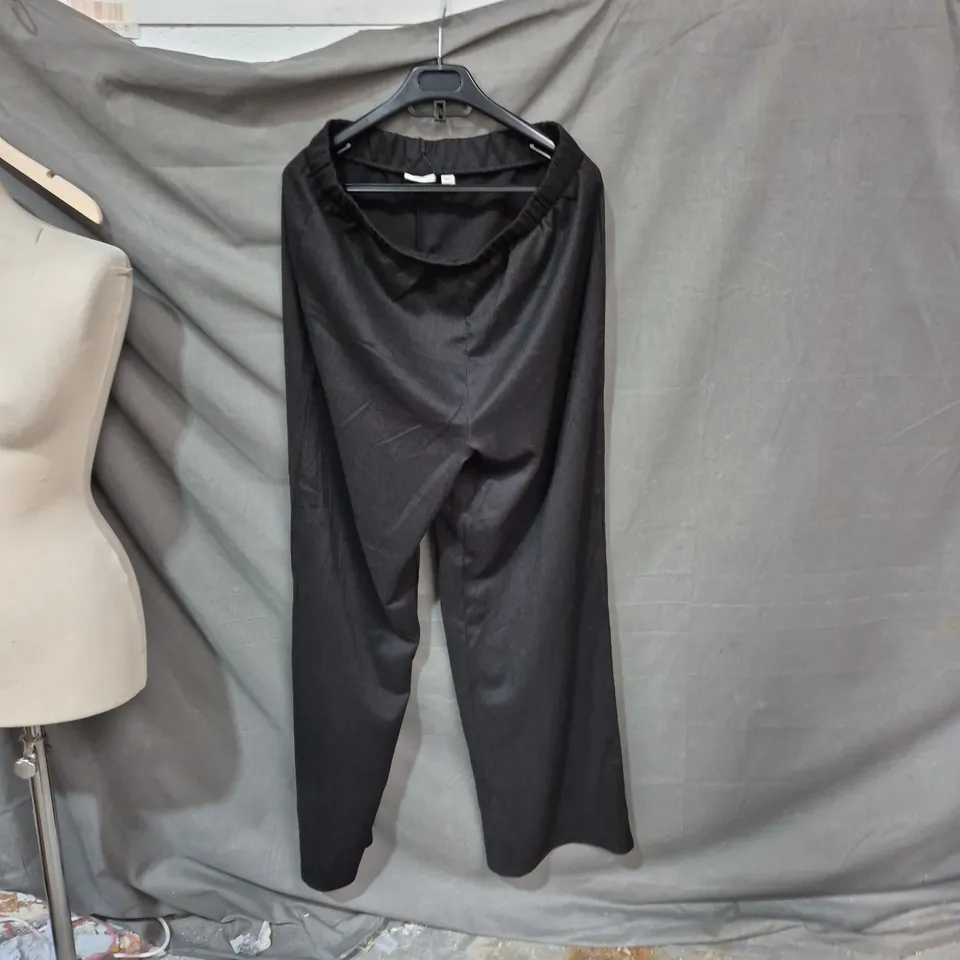 JDY DEBBIE WIDE PANT – BLACK – SIZE L/36 (UK 8 / EU 36) – JDY TALL