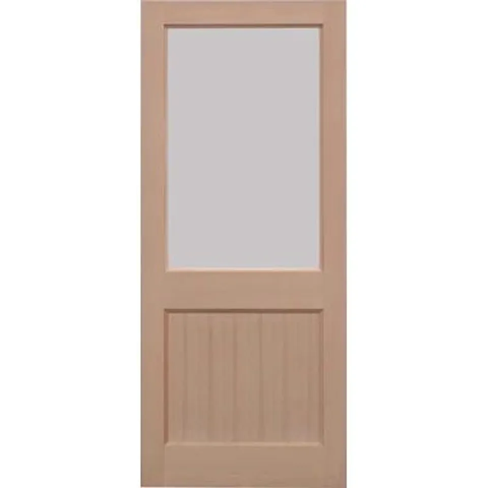 BOXED 2XG UNFINISHED HEMLOCK EXTERNAL DOOR