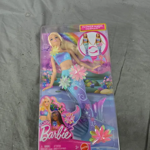 BARBIE FLOWER MAGIC MERMAID DOLL – BOXED