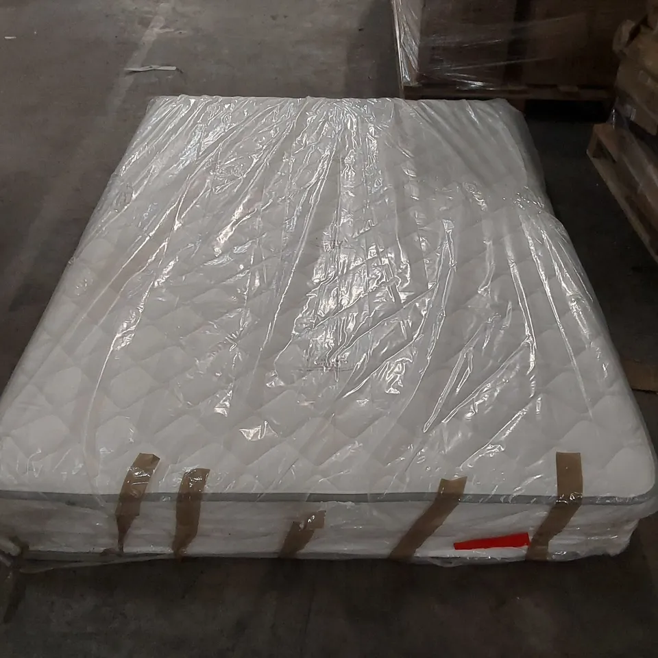 QUALITY BAGGED NOVILLA 25CM COOLING MEMORY FOAM POCKET SPRUNG MATTRESS - 4'6 DOUBLE