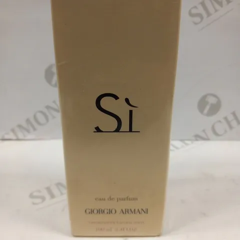 BOXED AND SEALED SI EAU DE PARFUM GIORGIO ARMANI 100ML