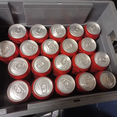 20 CANS OF COKE ZERO 330ML - COLLECTION ONLY 