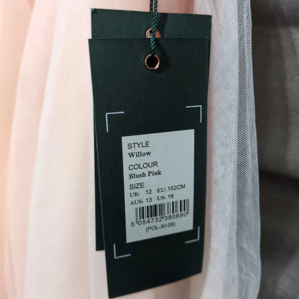 PAISLEY KIDS WILLOW BLUSH PINK TULLE SKIRT – UK 12