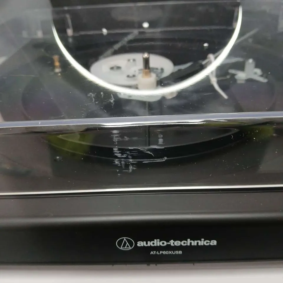 BOXED AUDIO TECHNICA LP60XUSB BLACK USB TURNTABLE