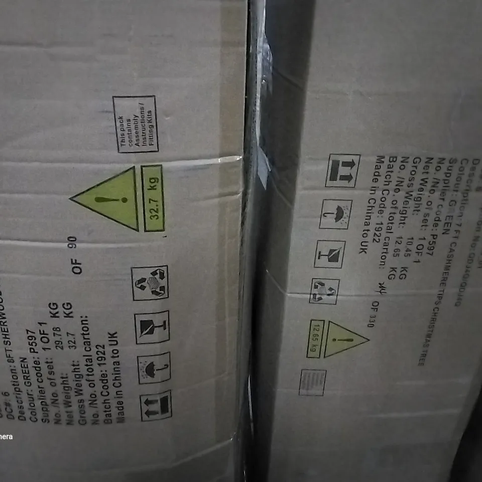 4 ASSORTED CHRISTMAS TREES  RRP £770