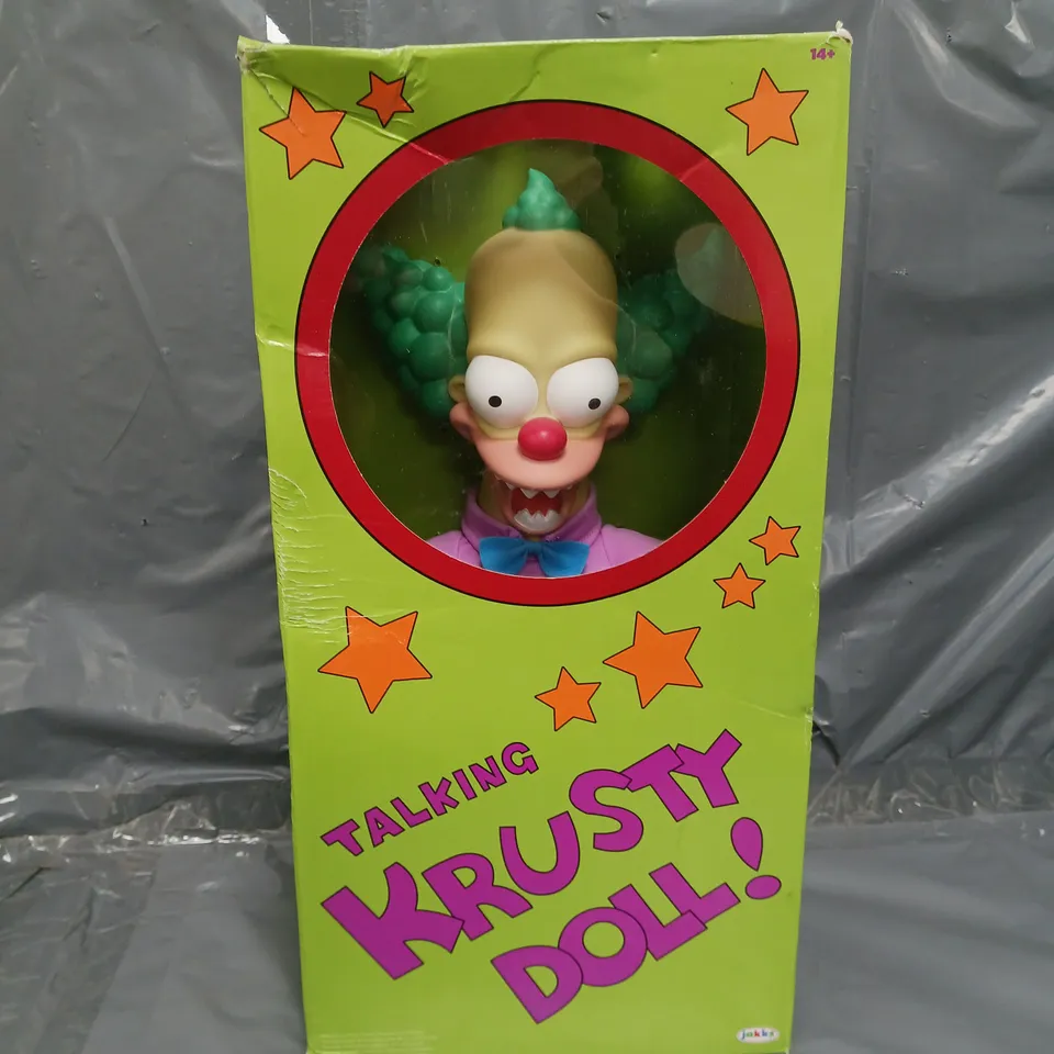 THE SIMPSONS FEAT PLUSH KRUSTY RRP £45.99