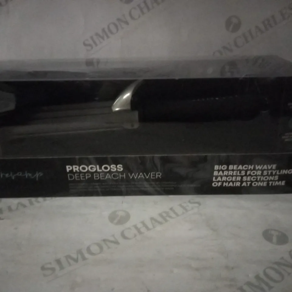BOXED PROGLOSS DEEP BEACH HAIR WAVER  RRP £59.99