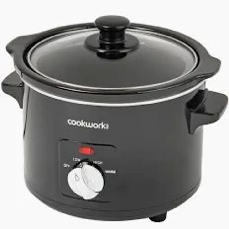 COOKS ESSENTIALS COMPACT SLOW COOKER