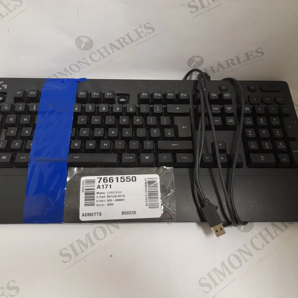 LOGITECH G213 WIRED KEYBOARD