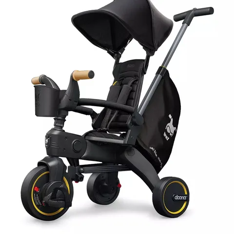 DOONA LIKI S5 TRIKE - NITRO BLACK - COLLECTION ONLY
