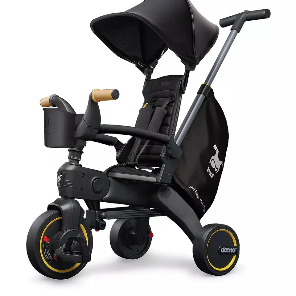 DOONA LIKI S5 TRIKE - NITRO BLACK - COLLECTION ONLY